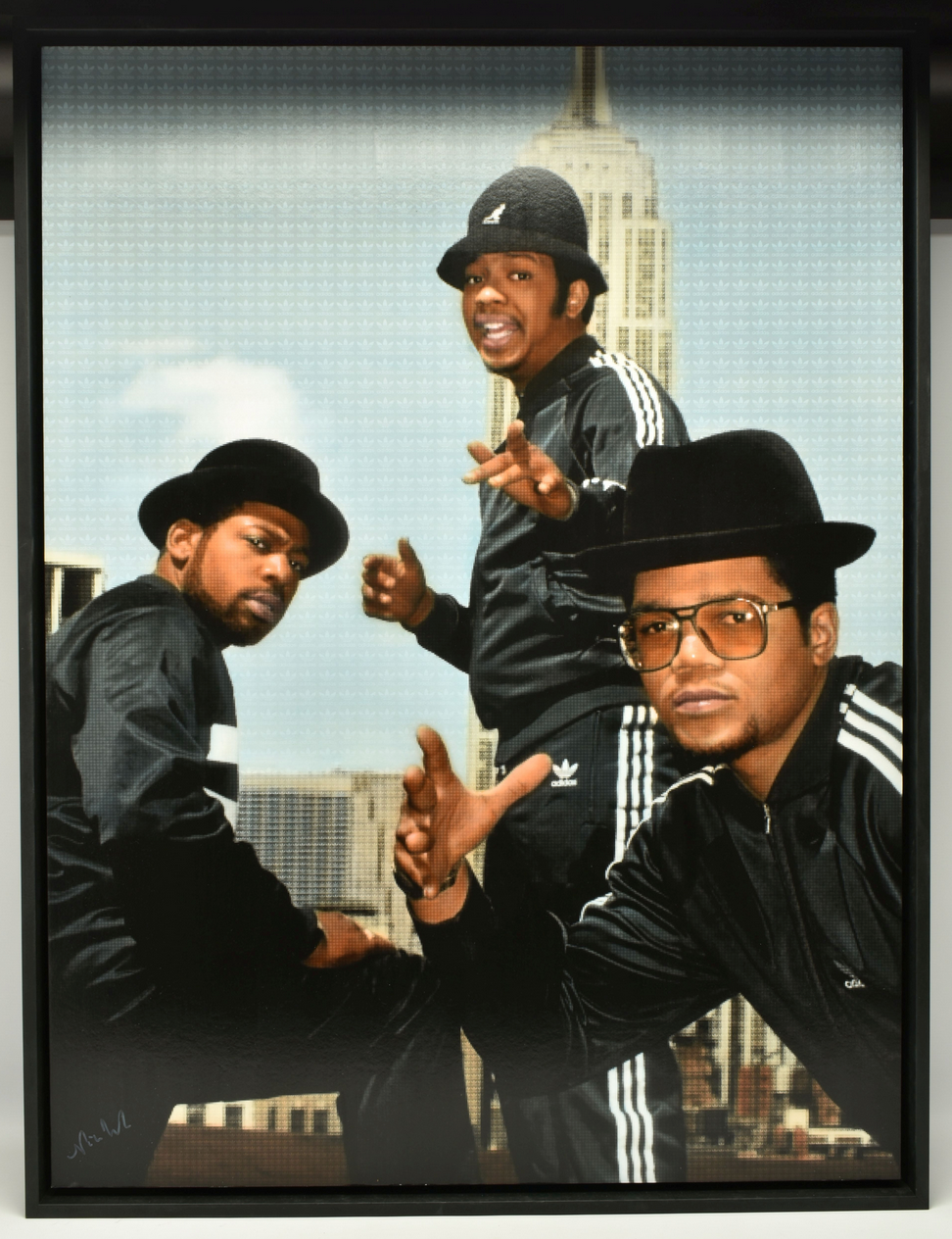 Fashion run dmc black adidas