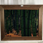 Clifton Karhu - Pond - Framed Woodblock on fabric