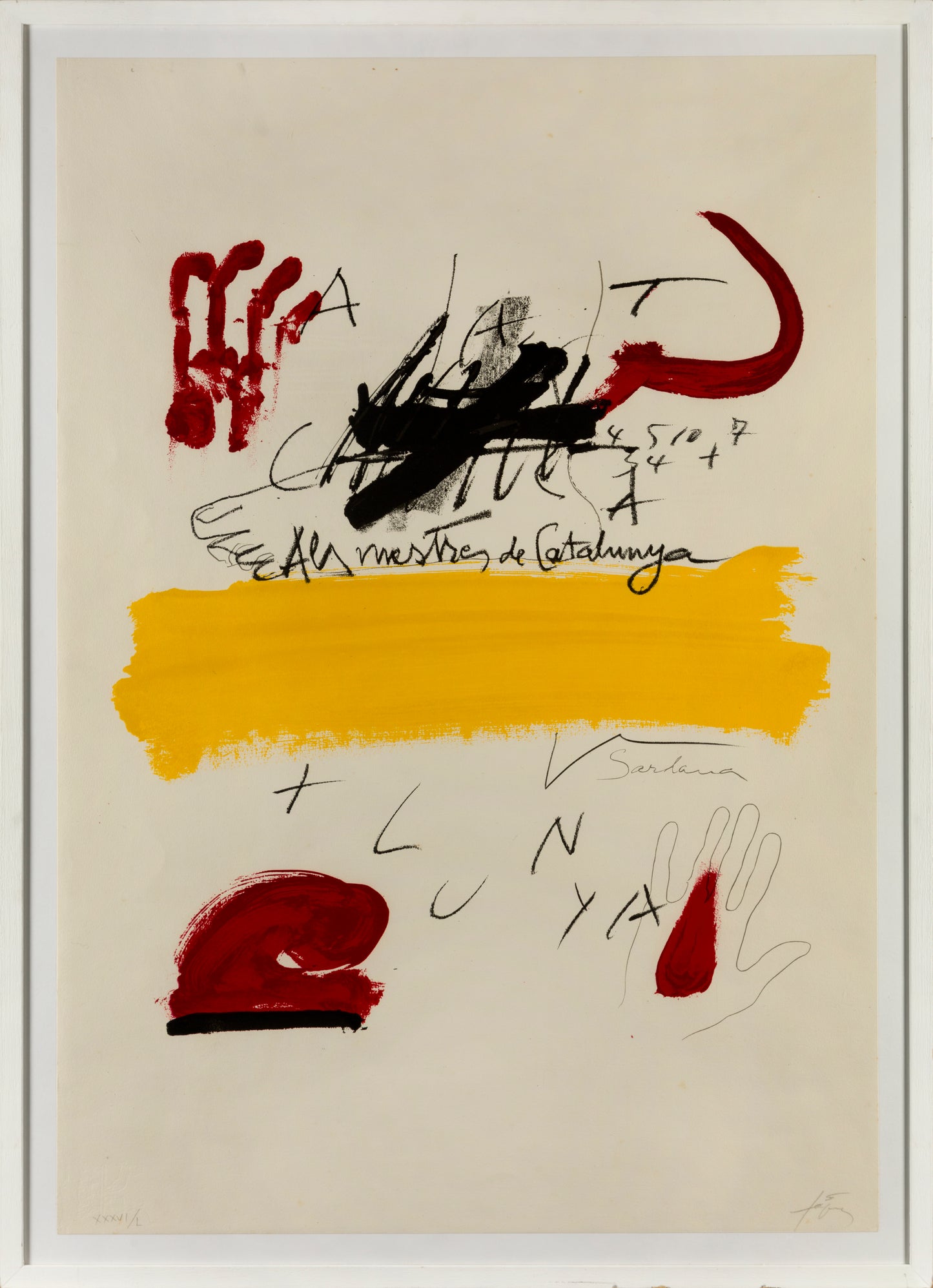 Antoni Tàpies - Als Mestres de Catalunya, Planche 7