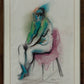 Alison Harper - Seated female nude