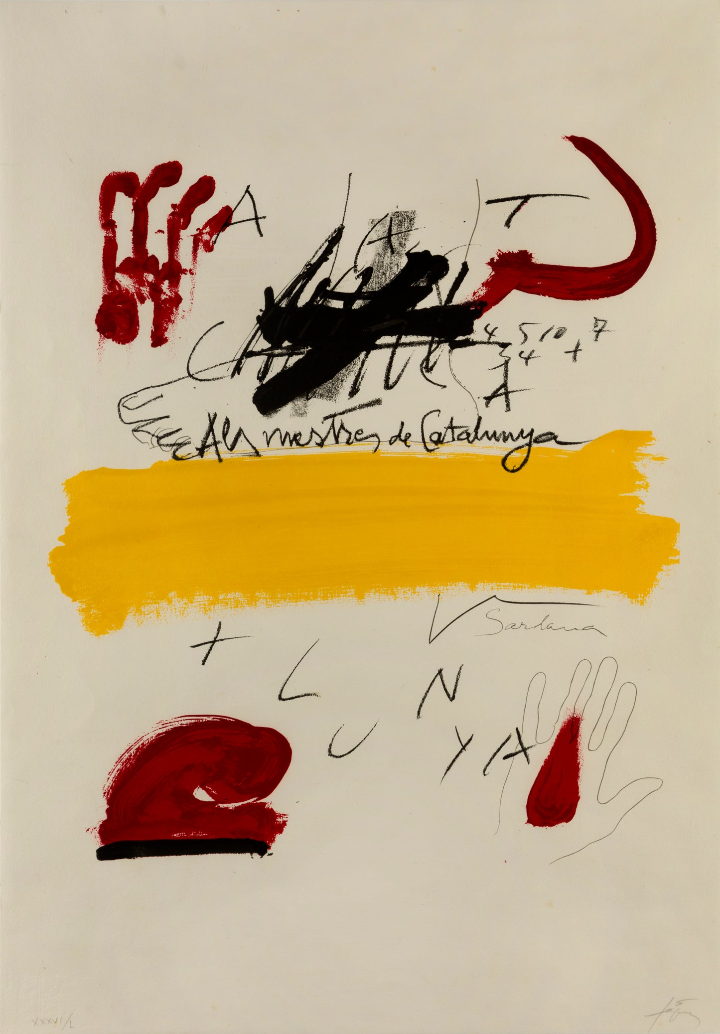 Antoni Tàpies - Als Mestres de Catalunya, Planche 7