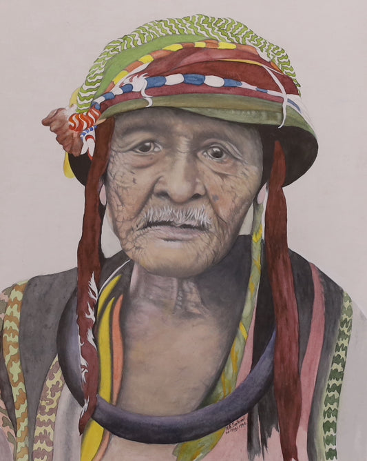 W. R. Earthrowl - Portrait of a South American elder