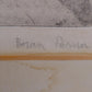 Brian Perrin - Abstract study - Signed etching