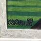 Clifton Karhu - Bamboo - Framed Woodblock print on fabric