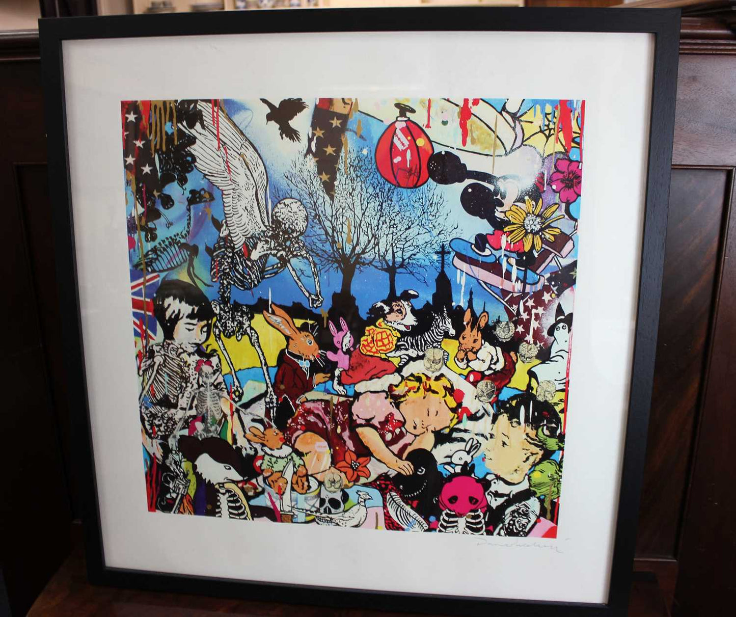 Dan Baldwin - Death at the Parade - Signed and framed limited edition