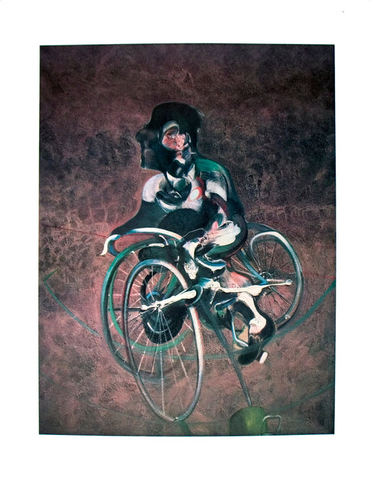 After Francis Bacon - Georges a Bicyclette